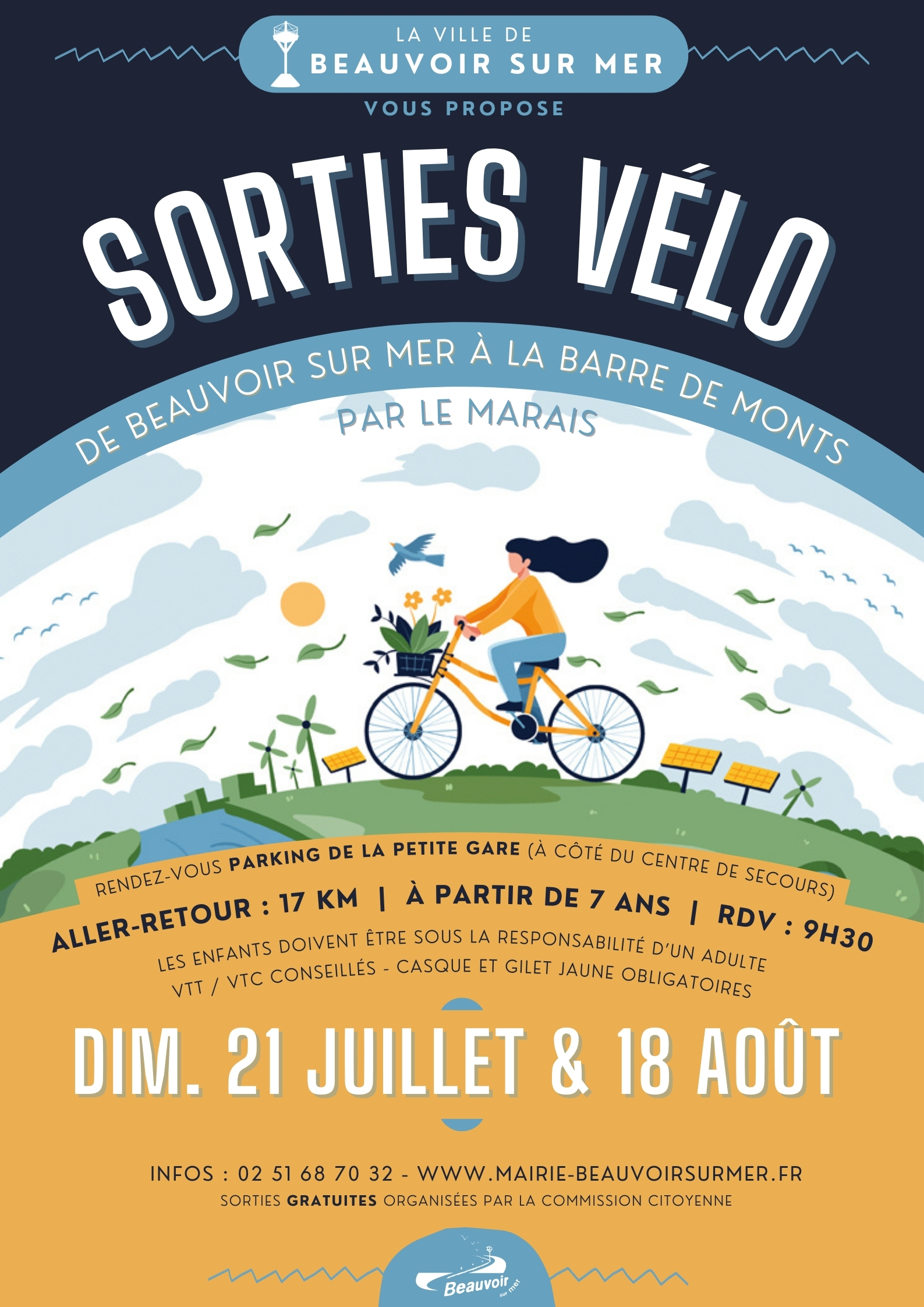 Sorties vélo 2024