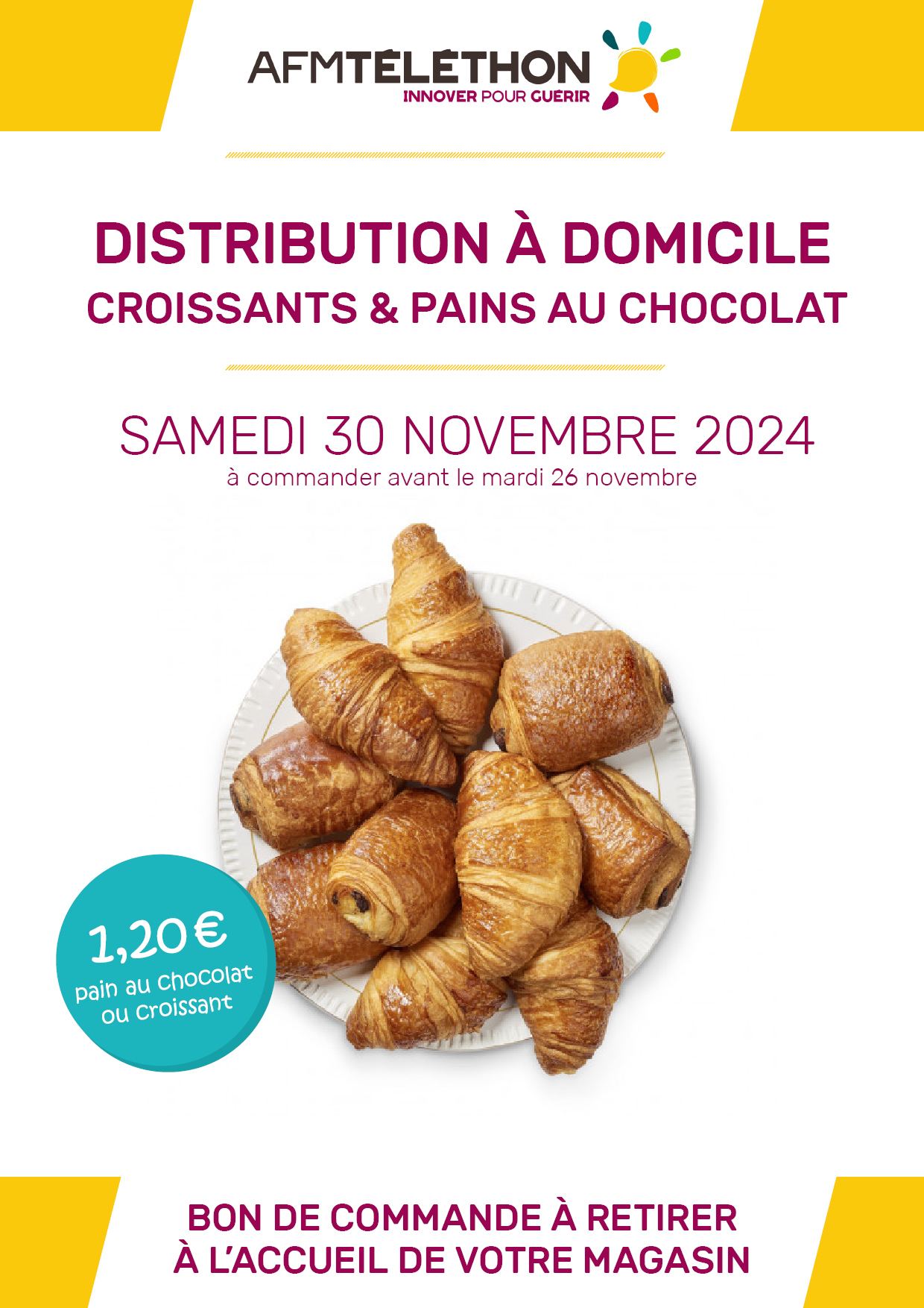 Téléthon 2024_affiche croissants